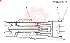 VALVE ASSY, RELIEF YW22V00003F1