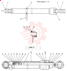 CYLINDER ASSY, BOOM YW01V00001F1