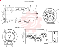 JOINT ASSY, SWIVEL YN55V00004F1
