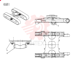 GUIDE ASSY, TRACK LP01F00006F1