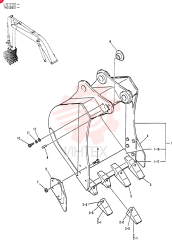 BUCKET ASSY. 0. 32M3