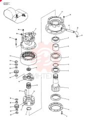 MOTO-REDUCTION GEAR YW32W00004F1 (2)