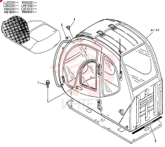 Схема (SK100L) - EXCAVATOR BTW LX10101 - LX10160 (1/94-12/95) YN02C00004F1