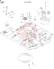 FRAME ASSY,UPP 24100J14507F1