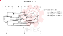 VALVE 2436R1094F1