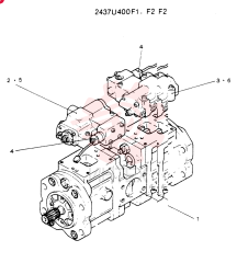 PUMP 2437U400F1