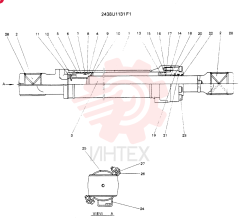 CYLINDER 2438U1131F1