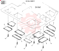 COVER ASSY, UNDER 24100J14681F1