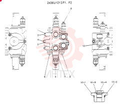 CONTROL VALVE 2436U1213F1