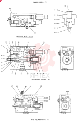 Схема (SK120) - MARK III EXCAVATOR BTW LP08001 - LP10195 (GLOBAL) (1/91-12/95) 2436U1328F1