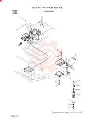 Схема (SK120LC) - MARK III EXCAVATOR ASN LP01601 (1/91-12/06) 24100J12944F1