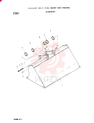 Bucket, Finishing 2412N623
