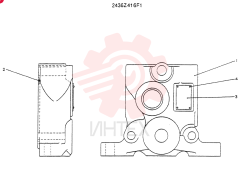 Схема (SK120LC) - MARK III EXCAVATOR ASN YP01801 (GLOBAL) (1/91-12/06) 2436Z416F1