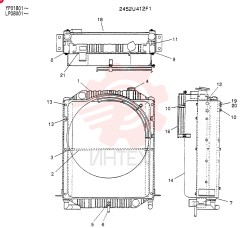 RADIATOR 2452U412F1