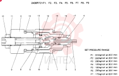 VALVE PRESSURE RELIE 2436R721F1