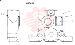 Схема (SK120LC) - MARK III EXCAVATOR ASN YP01801 (NA) (1/91-12/06) 2436Z416F1
