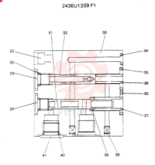 HYDRAULIC VALVE 2436U1309F1