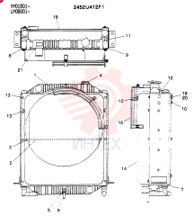 RADIATOR 2452U412F1