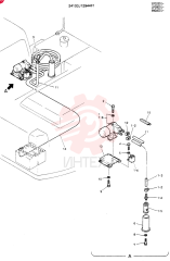 Схема (SK120LC) - MARK III EXCAVATOR ASN YP01801 (NA) (1/91-12/06) 24100J12944F1