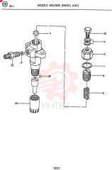 HOLDER ASM.; NOZZLE VI1153300260