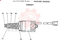 VALVE 2436R884F1