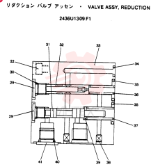 HYDRAULIC VALVE 2436U1309F1
