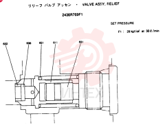 VALVE 2436R769F1