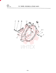 HOUSING; FLY WHEEL VI9113416332