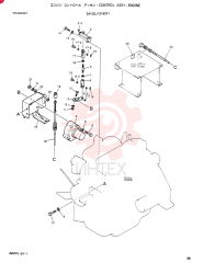 Схема (SK120LC) - MARK III EXCAVATOR BTW YPU0301 - YPU0500 (1/95-12/95) 24100J12182F1