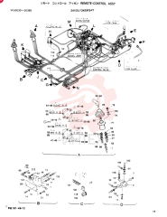 REMOTE-CONTROL ASSY, Serial Range: YPU00301-YPU00353