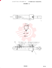 CYLINDER ASSY, CONSISTS OF THE FOLLOWING PARTS, F1 ONLY