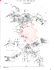 HYDR LINES, UPP  YPU00301, Serial Range: -YPU00353