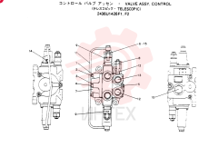 VALVE ASSY, CONTROL, CONSISTS OF THE FOLLOWING PARTS 2436U1426F1