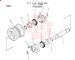 TRACK ROLLER 24100N4042F2