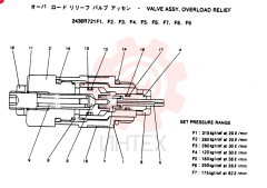 VALVE PRESSURE RELIE 2436R721F1