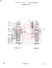 Схема (SK120LC) - MARK III EXCAVATOR BTW YPU0501 - YPU1000 (1/95-12/95) 2436U2623F1