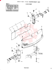 COUNTER-WEIGHT ASSY 24100J16168F1