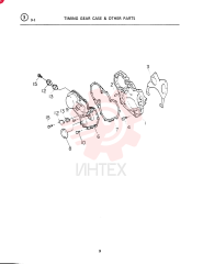 CASE; GEAR, TIMING VI5113110113