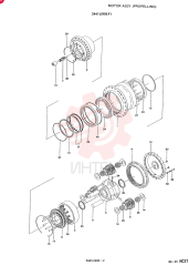 HYDRAULIC MOTOR 2441U995F1 (1)