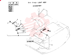 LIGHT ASSY 24100N6799F1