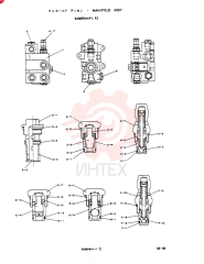 MANIFOLD ASSY, Remarks: CONSISTS OF THE FOLLOWING PARTS 2436R914F1, F2