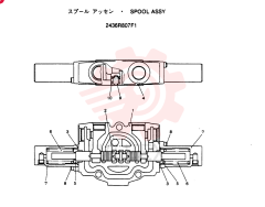 SPOOL 2436R807F1