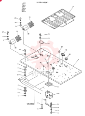 PLATE ASSY. FLOOR 24100J14324F1