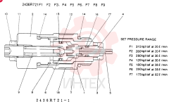 VALVE PRESSURE RELIE 2436R721F1