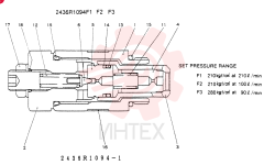 VALVE 2436R1094F1