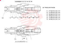 VALVE PRESSURE RELIE 2436R683F1