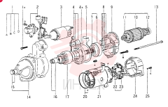 STARTER MOTOR VAME087587