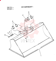 BUCKET ASSY 24100P3624F1