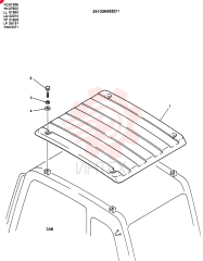 VISOR ASSY,SUN 24100N6932F1