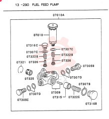 LUBE PUMP VAME717630